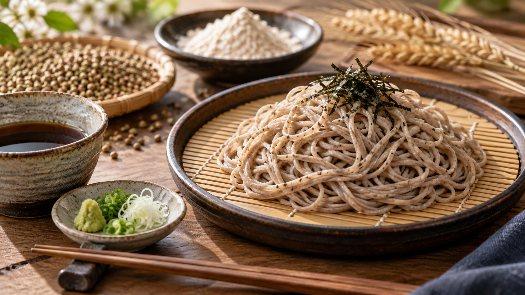 Macarrão soba: nem sempre é 100% trigo-sarraceno