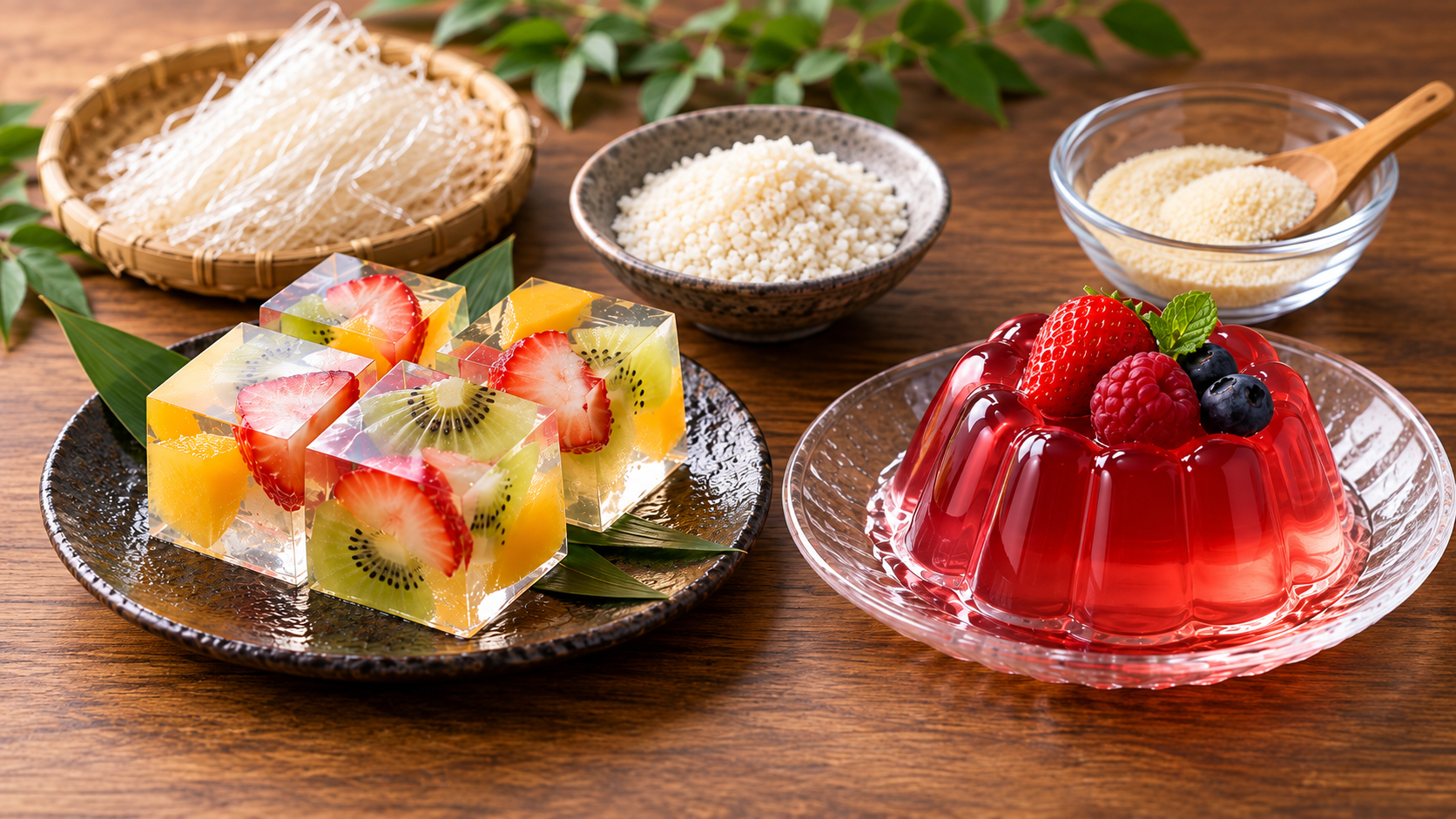 Kanten ou ágar-ágar: por que ele é diferente da gelatina?